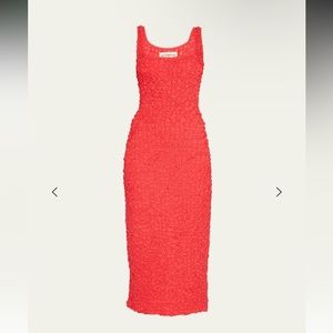 Mara Hoffman Sloan Popcorn Column MIDI Dress